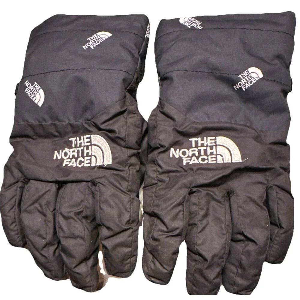 The North Face Youth Insulated Ski Snow Gloves Black Winter Kids